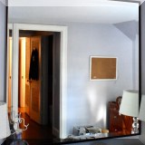 D28. Beveled glass modern mirror. 40” x 40” 